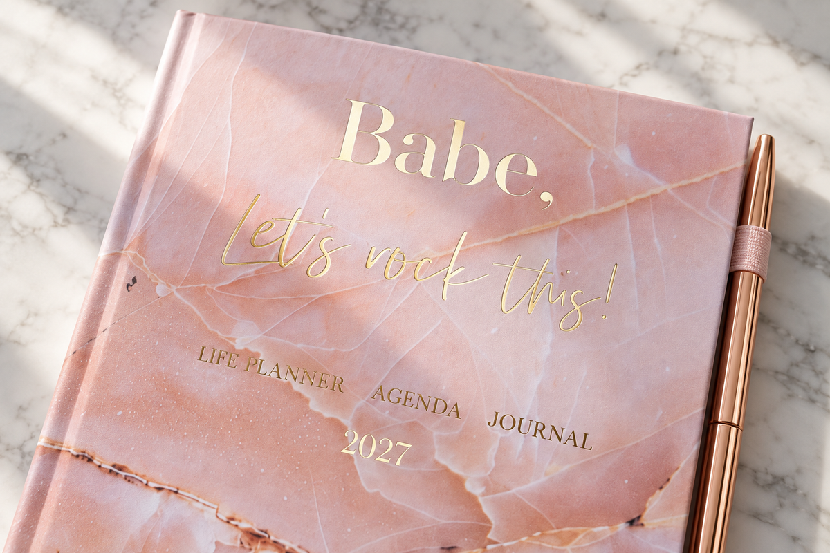 PRE-ORDER + FREE PEN UNTIL 31TH OCT | 2027 Life Planner, Agenda and Journal in one