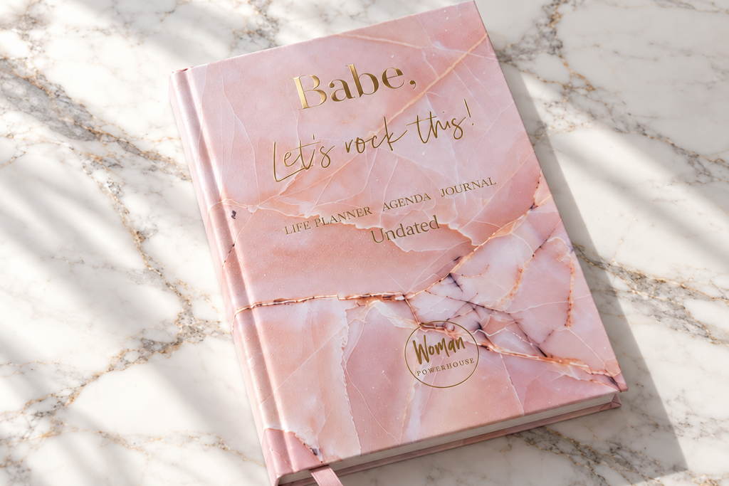 PRE-ORDER + FREE PEN UNTIL 31TH OCT | Undated Life Planner, Agenda and Journal in one