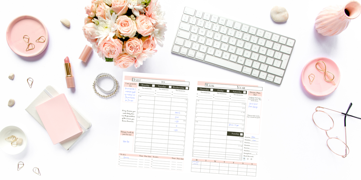 PRE-ORDER | Undated Life Planner, Agenda and Journal in one