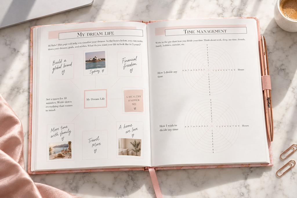 PRE-ORDER + FREE PEN UNTIL 31TH OCT | 2027 Life Planner, Agenda and Journal in one