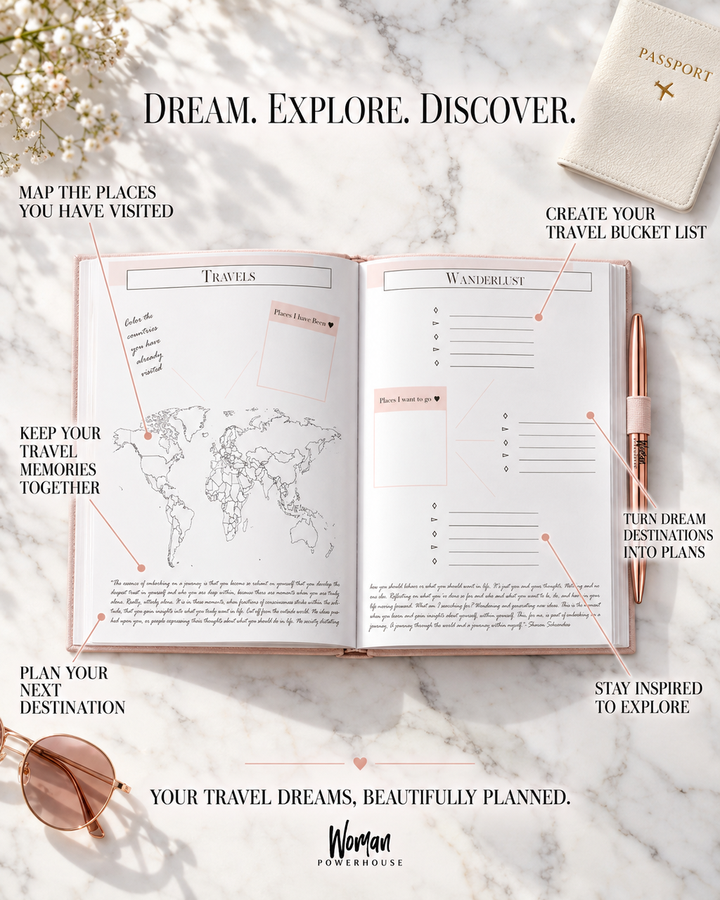 PRE-ORDER + FREE PEN UNTIL 31TH OCT | 2027 Life Planner, Agenda and Journal in one